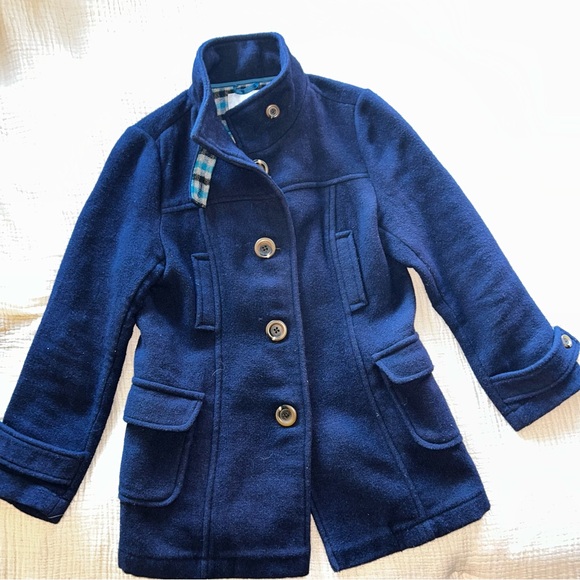 Old Navy Jackets & Blazers - Vintage Old Navy Navy Blue Pea Coat